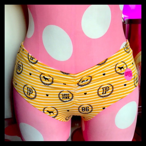 💕🅟🅘🅝🅚 🅥🅢 RARE Cheeky Hipster Panties NWT💕 - Picture 2 of 7